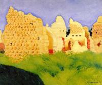 Felix Vallotton - Ruins at Souain, Sunset